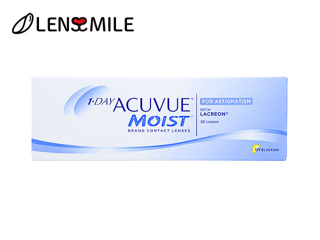 ワンデーアキュビューモイスト 乱視用 (トーリック)  1日使い捨て 処方箋不要 30枚入り