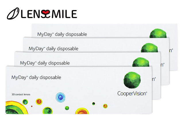 マイデー ( マイデイ) 1日使い捨て 処方箋不要 30枚入り 4箱セット