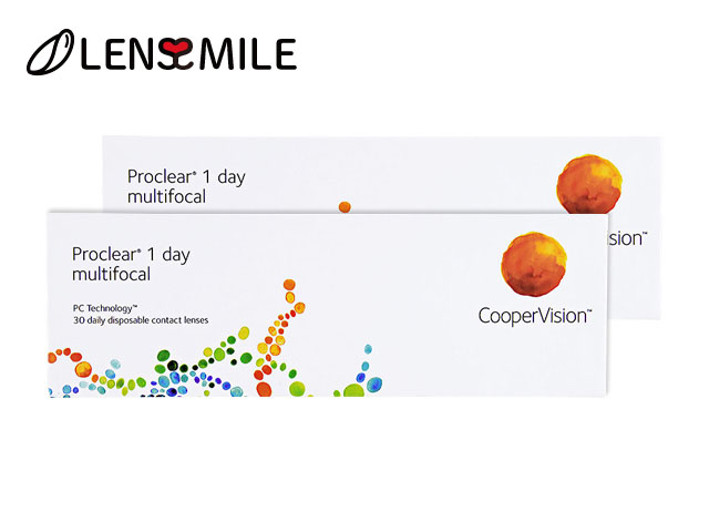 プロクリアワンデー 遠近両用  1日使い捨て  処方箋不要 30枚入り 2箱セット クーパービジョン