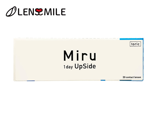 ミル ワンデイ アップサイド 乱視用(トーリック) 1日使い捨て 処方箋不要 30枚入り メニコン