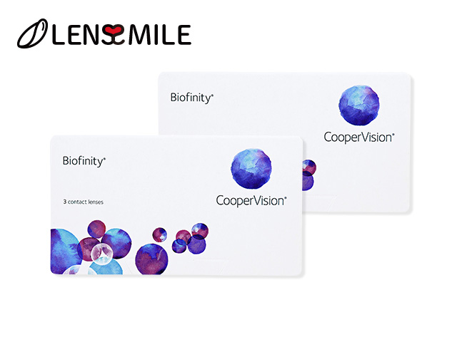 バイオフィニティ 2週間使い捨て 処方箋不要 3枚入り 2箱セット クーパービジョン